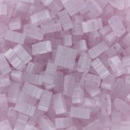 Miyuki half tila 5x2.4mm beads - Silk pale lavender HTL-2564